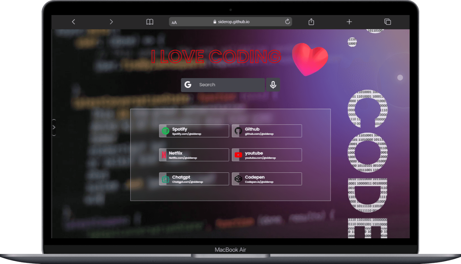 ChromeExtension desktop view